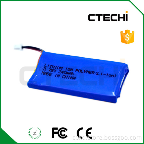 Li-polymer bluetooth headset battery CS50 100% compatible battery 65358-01